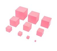 HEALSOPTHY Montessori Small Tower Jeu Éducatif Bois pour Garçon Fille Ans Apprentissage Mathématique Sensoriel Précoce