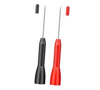 HEALSOPTHY Multimètre Cat II pour Diagnostic Automobile Flexible Haute Sensibilité Accessoire pour Réparation Auto 600V/10A de Test Sans Perçage en Acier Inoxydable 2 mm Paire de 1