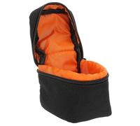 HEALSOPTHY Objectif Noir et Pochette Rembourrée D'appareil pour Photo en Légère Polyester Étui de Protection Antichoc Voyage