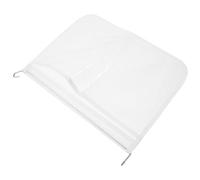 HEALSOPTHY Organisateur De Réfrigérateur Transparent Pochette à Suspendre pour Porte De Réfrigérateur Rangement à Double Compartiment pour Articles Divers