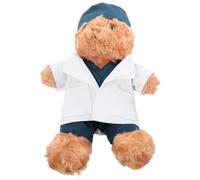 HEALSOPTHY Our Plush Bear Doll Doctor Costume Cute Stuffed Animal in Soft Plush for Medical Students Gift and Bedroom Decoration
