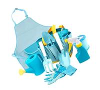 HEALSOPTHY Outils de Jardinage pour Garçon Fille Petit Kit Solide pour Creuser et Ratisser Matériel et Sécurisé pour Garçons et Filles Loisirs Plein Air et Initiation Nature