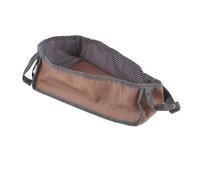 HEALSOPTHY Panier de Poussette Inférieur Imperméable en Tissu Oxford Accessoire de Rangement sous Poussette Canne Grosse Capacité pour Couches et Courses Couleur Kaki Compatible Bébé Facile à