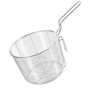 HEALSOPTHY Panier Nouilles Inox avec Manche Ergonomique et Suspendu Passoire Cuisine Rigide Petite Maille Filtre Alimentaire Chaleur pour Maison et Restaurant Égouttoir Réutilisable