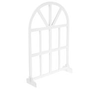 HEALSOPTHY Panneau d'Ombres pour Photographie en Bois Léger Effet Fenêtre Arrondi Fond Photo Décoratif pour Bijoux et Aliments Accessoire Photo Stable Base pour Photographie Culinaire et