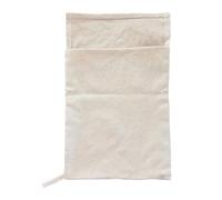 HEALSOPTHY Paquet en Toile de Coton pour Glace Pilée 33x22cm Fonction de Broyage pour Accessoires de Bar et Barmans Expérimentés