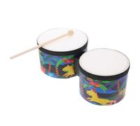 HEALSOPTHY Percussion Drum Set with Drumstick for Adults and Beginners Safe Educational Musical Instrument Wear Resistant Material Rhythm Sound