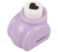 HEALSOPTHY Perforatrice à Poinçon de Cœur Petite Taille Plastique et Métal Outil Manuel pour Loisirs Créatifs en Papier Perforatrice pour Maison École et Bureau et Bricolage