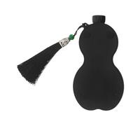 HEALSOPTHY Pierre à Encre Portable Noire avec Couvercle Étanche, Plateau D'encre Plastique Compact, Repose-pinceau Intégré, pour Calligraphie Chinoise, Débutants et Pratiques Artistiques