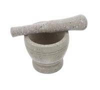 HEALSOPTHY Pilon et Mortier Ustensile de Cuisine Pratique pour Écraser Ail et Accessoire Ménager et Polyvalent