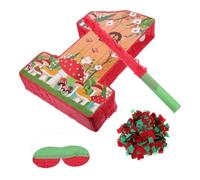 HEALSOPTHY Piñata D'anniversaire Champignon en Papier pour Garçon et Filles, Jeu de Frappe de Bonbons, Décoration Unique et Adorable pour Fête D'anniversaire 1 An