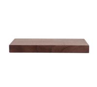 HEALSOPTHY Planche de Bois Marron en Noyer Noir pour Travaux Manuels Finition Lisse et Options Polyvalentes pour Modélisme et Artisanat