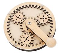 HEALSOPTHY Planche Éducative Cognitive Bois DIY pour Garçon Fille Jouet Sensoriel Éveil Manuel avec Engrenage Favorisant La Motricité Pensée Logique Et Créativité pour Filles Et Garçons Dès l