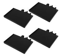 HEALSOPTHY Plateau de Bureau Réglable T1 Petit Format 200X140 MM pour Support Smartphone et Microphone Lot de 4 Pièces Compatible Streaming en Direct et Matériel Audio/Photo Compact et