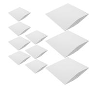 HEALSOPTHY Pochettes de Protection pour en Papier Kraft Rouge et Lot de 10 Rangement Statique Pratique Organisation sans Effort pour Disques Vinyles Collectionneurs de Musique