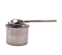 HEALSOPTHY Pulvérisateur de Peinture Poterie Acier Inoxydable Outil de Modelage Argile DIY pour Glaçures et Sculpture