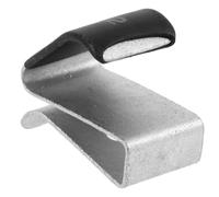 HEALSOPTHY Ressort du Couvercle de la Trappe à Gaz Argent en Alliage d'Aluminium avec Clip de Déverrouillage pour Bouchon Compatible Véhicules Hongguang Rongguang 6407 Installation Facile