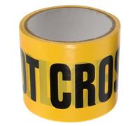 HEALSOPTHY Ruban de Barricade PVC Résistant Do Not Enter Jaune et Noir Ruban de Sécurité Visibilité Élevée pour Chantier et Zones Dangereuses