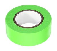 HEALSOPTHY Ruban non adhésif vert clair 2,5 cm x 30 m en polyester pour délimitation au sol et branches d'arbres, utilisé en milieu professionnel avec fonction sécurité et absence de résidus