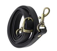 HEALSOPTHY Sangle Bandoulière Rechange PU pour à Main Femme Ajustable Boucle Couleur Laiton Accessoire Mode pour Crossbody et Pochette