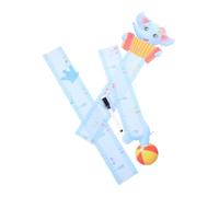 HEALSOPTHY Sticker Mural Mesure de Hauteur Garçon Fille avec Motifs Animaux Cartoon Colorés Décoration Chambre Garçon Fille et Maternelle Autocollant Toise Facile à Poser Adapté et Espaces