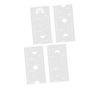 HEALSOPTHY Sticker Toise Murale Miroir pour Garçon Fille Règle de Hauteur Décorative pour Chambre Garçon Fille Autocollant Mural Pratique pour Mesurer la