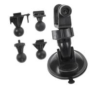 HEALSOPTHY Support de Caméra Dvr Voiture avec Ventouse Adaptateur Rotatif à Tête Sphérique Fixation Solide pour Enregistreur Embarqué Installation Facile sur Pare Brise