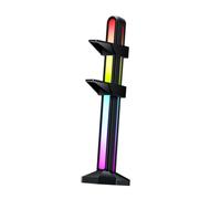 HEALSOPTHY Support de Carte Graphique Argb avec Base Magnétique Cadre de Renfort GPU Réglable Haute Résistance Compatible Pci Express Protection Anti-déformation pour PC Gaming et Stations