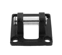 HEALSOPTHY Support de Montage Pneumatique Cb-80 en Fer Robuste, Embase Double Oreille avec Boulons, Bride de Pied pour Vérin Pneumatique, Dispositif de Fixation Stable Industriel, Accessoire