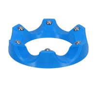 HEALSOPTHY Support Robuste pour Boules de Bowling Bleu en Pla Rotation Fluide à 360° pour Affichage et Entretien Facile à Domicile