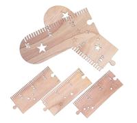 HEALSOPTHY Toise Murale Bois Étoiles pour Garçon Fille Règle de Croissance Ajustable Décoration Murale Chambre Garçon Fille et Garçon Fille Suivi Hauteur Naissance Croissance