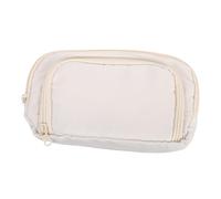 HEALSOPTHY Trousse à Crayons Fille Capacité avec Compartiments Organiseur de Fournitures Art Polyester Résistant Pochette de Rangement Légère pour Étudiants et Artistes