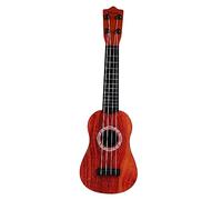 HEALSOPTHY Ukulélé Garçon Fille Imitation Bois avec Cordes de Rechange et Méthode Simple Instrument Musical Débutant pour Garçons et Filles Éducatif Sonore et Ludique