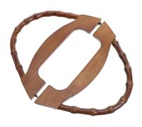 HEALSOPTHY Wooden Purse Handles Replacement For Handbag Making Natural Wood Bag Handles For Clutch Macrame Straw And Canvas Bags Easy To Attach Replacement Accessory