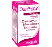 Health Aid Cranprobio (Cranberry Probiotic 5 Billion) New,