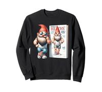Health And Fitness Bodybuilder Gnome Graphic For Men Workout Sweatshirt