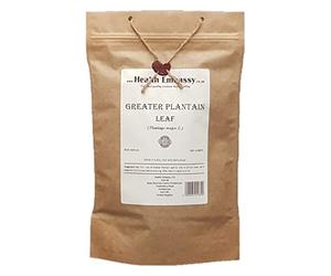Health Embassy Feuille de Plantain Majeur Tisane | Plantago Major L | Greater Plantain Leaf (100g)