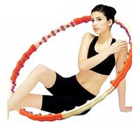 Health Hula Hula Hoop "Jemimah" 107 cm 1,7 Kg Orange/beige