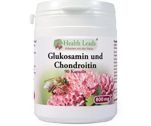 Health Leads glucosamine et chondroïtine 800 mg x 90 gélules