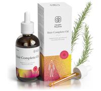 Health Routine Hair Complete Oil - Huile capillaire avec huile de romarin et huile de ricin, favorise la pousse des cheveux, renforce la structure capillaire & active les racines (1 Pack)