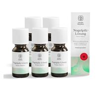 Health Routine Myko Matrix solution anti-mycose des ongles - dispositif médical CE pour ongles abîmés - soin antifongique à l’huile d’arbre à thé et aux huiles essentielles - 5 Pack