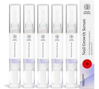 Health Routine Nail Growth Serum - Sérum croissance ongles avec huile de jojoba, amande, biotine et vitamine E | Huile soin ongles et cuticules | Fortifiant ongles et durcisseur naturel hydratant 5Pc