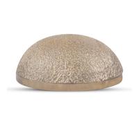 HEALTHANDWEALTH Kansa Vatki Bol en bronze Kansa Natural Vatki ayurvédique Detox Masseur de pieds Relaxation et nettoyage en profondeur Technique indienne ancienne | Naturel Lot de 1