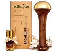 HealthandYoga(TM) Kansa Masseur visage et pieds - Avantages ayurvédiques du Bronze - Restaure l'éclat par détoxification