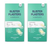 Healthcare By Amazon Pansements sous blister, 20 Unités, lot de 2 (Anciennement une marque Amazon Basic Care, même produit)