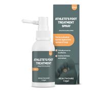 Healthcare By Amazon Spray de traitement du pied d'athlète, 50ml (Auparavant Amazon Basic Care) - L’emballage peut différer