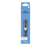 Healthcare By Amazon - Thermomètre numérique, Bleu (Anciennement une marque Amazon Basic Care, même produit) - L'emballage peut différer