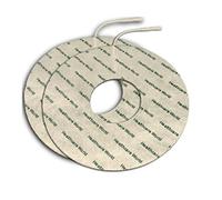 Healthcare World® Lot de 2 électrodes de poitrine autocollantes - Compatibles TENS & EMS - Soulagement ciblé des douleurs musculaires et nerveuses