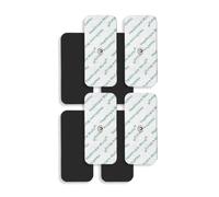 Healthcare World Lot de 8 électrodes TENS - Connecteur goujon 3,9 mm - Compatible avec Compex, Cefar & Easy