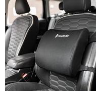 Healthfix® Coussin Lombaire Voiture - Soutien Ergonomique du Dos avec Mémoire de Forme | Coussin de Soutien Lombaire pour Siège Auto et Chaise Bureau